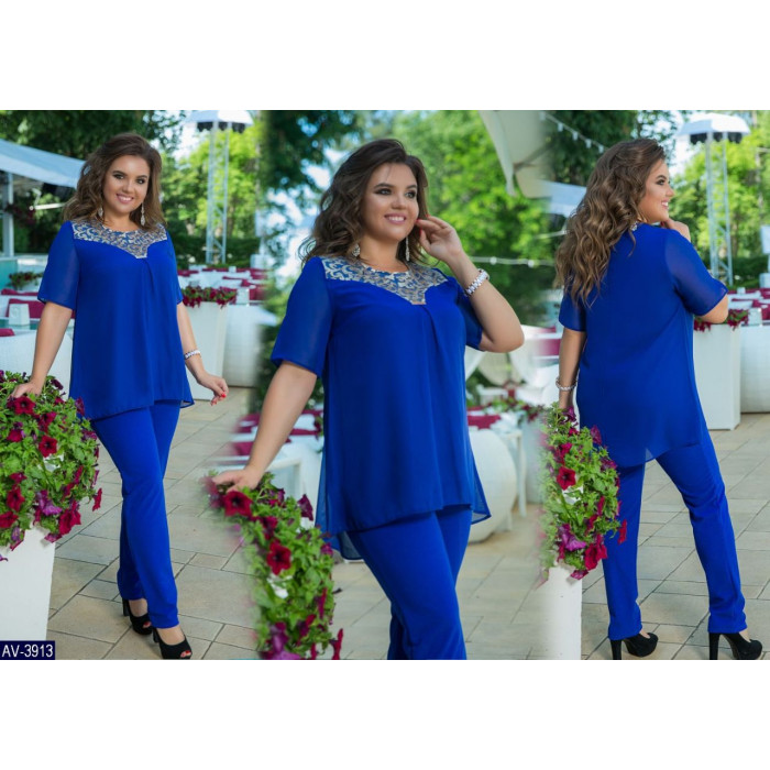 Костюм AV-3913 — жіночий костюм від Odessa Moda
