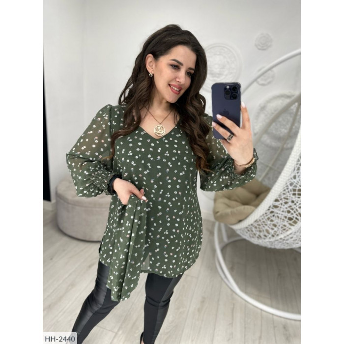 Блуза HH-2440 — жіноча блузка від Odessa Moda