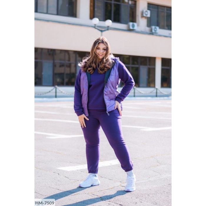 Спортивний костюм HM-7509 — жіночий спортивний костюм від Odessa Moda Спортивний костюм HM-7509 — жіночий спортивний костюм від Odessa Moda