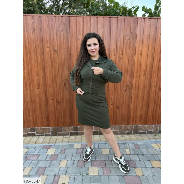 Прогулянковий костюм HO-5547 — жіночий прогулянковий костюм від Odessa Moda