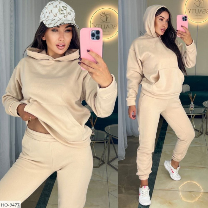 Прогулянковий костюм HO-9477 — жіночий прогулянковий костюм від Odessa Moda