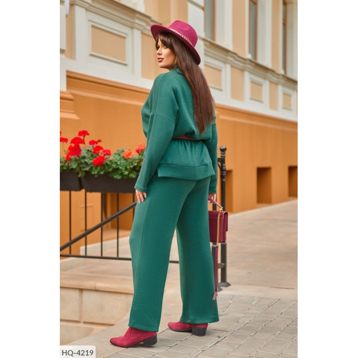 Прогулянковий костюм HQ-4219 — жіночий прогулянковий костюм від Odessa Moda