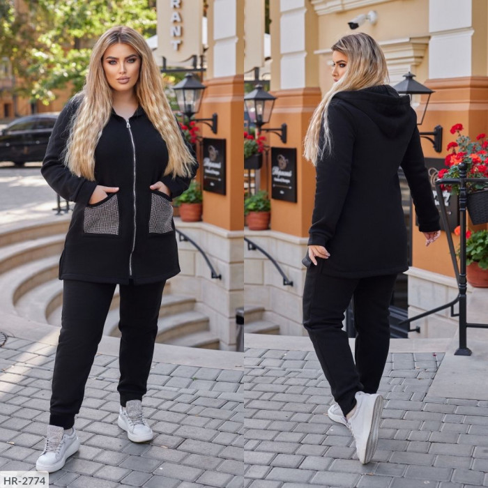 Прогулянковий костюм HR-2774 — жіночий прогулянковий костюм від Odessa Moda