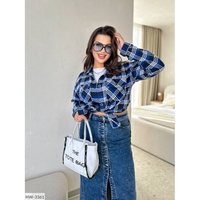 Сорочка HW-3361 — жіноча блузка від Odessa Moda