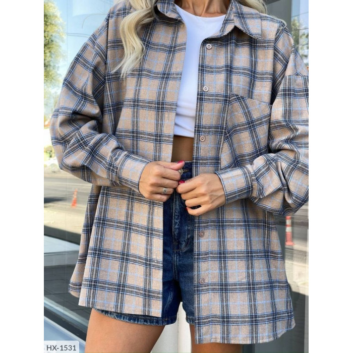 Сорочка HX-1531 — жіноча блузка від Odessa Moda