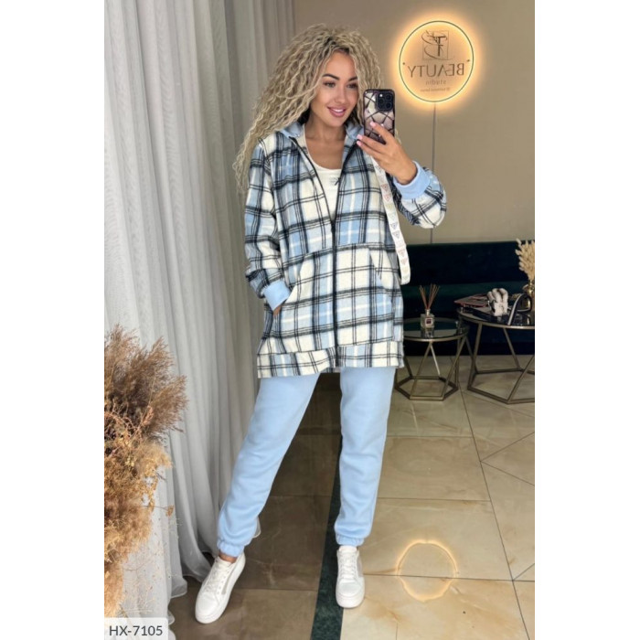 Прогулянковий костюм HX-7105 — жіночий прогулянковий костюм від Odessa Moda