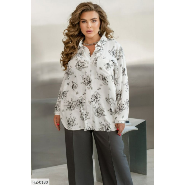 Сорочка HZ-0180 — жіноча блузка від Odessa Moda