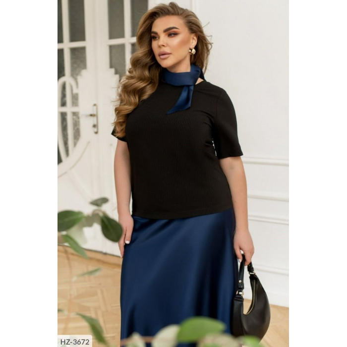 Футболка HZ-3672 — жіноча футболка від Odessa Moda