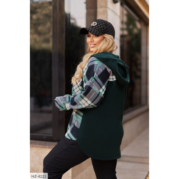 Сорочка HZ-4221 — жіноча блузка від Odessa Moda