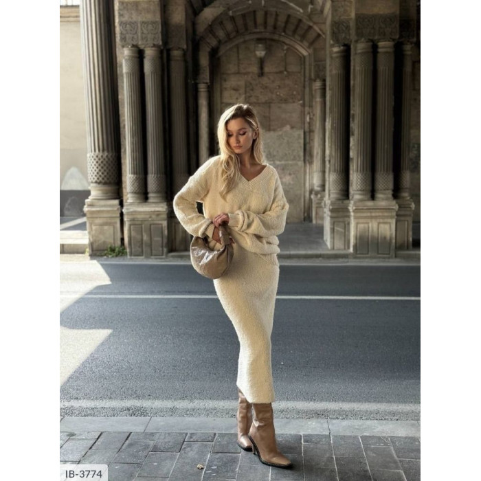 Костюм IB-3774 — жіночий прогулянковий костюм від Odessa Moda