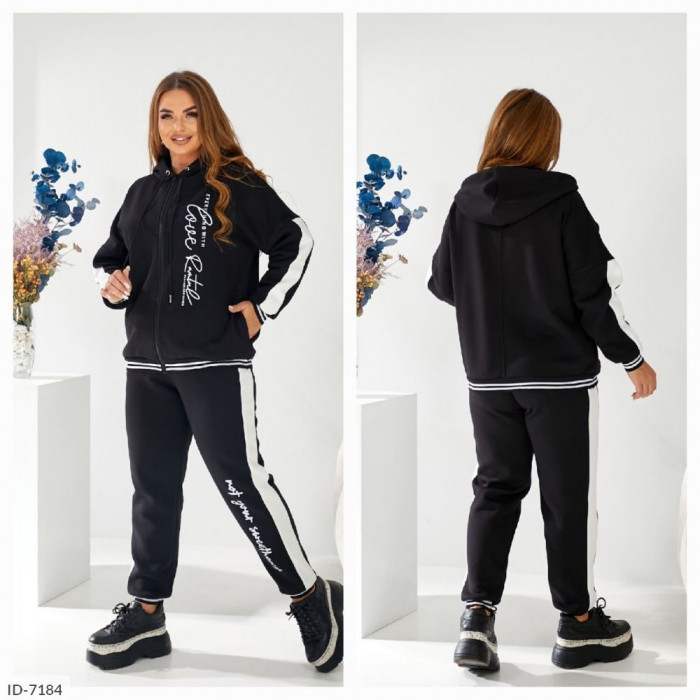 Спортивний костюм ID-7184 — жіночий спортивний костюм від Odessa Moda Спортивний костюм ID-7184 — жіночий спортивний костюм від Odessa Moda