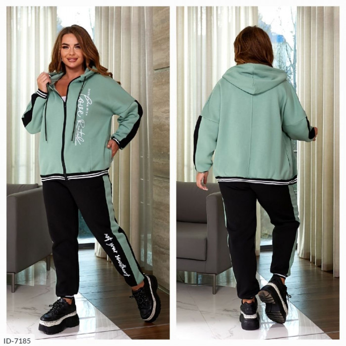 Спортивний костюм ID-7185 — жіночий спортивний костюм від Odessa Moda Спортивний костюм ID-7185 — жіночий спортивний костюм від Odessa Moda