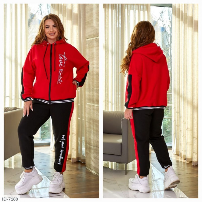 Спортивний костюм ID-7188 — жіночий спортивний костюм від Odessa Moda Спортивний костюм ID-7188 — жіночий спортивний костюм від Odessa Moda