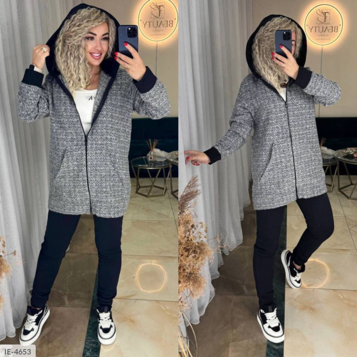 Прогулянковий костюм IE-4653 — жіночий прогулянковий костюм від Odessa Moda