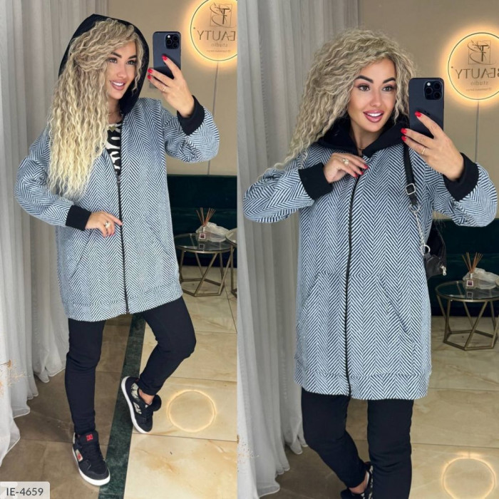 Прогулянковий костюм IE-4659 — жіночий прогулянковий костюм від Odessa Moda