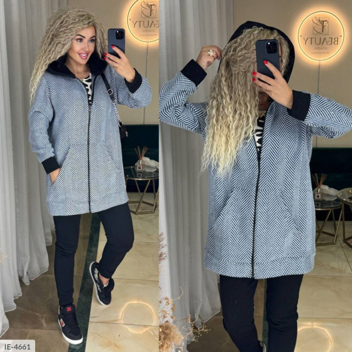 Прогулянковий костюм IE-4661 — жіночий прогулянковий костюм від Odessa Moda