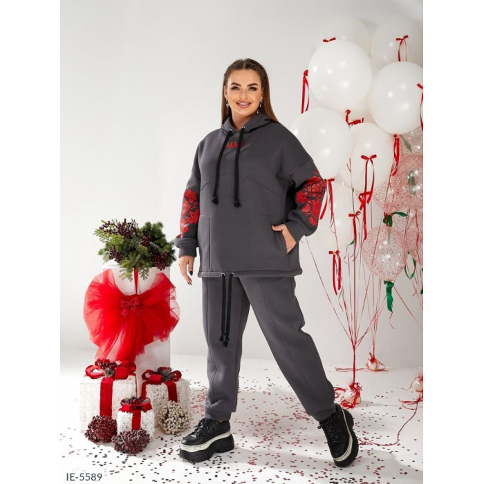 Прогулянковий костюм IE-5589 — жіночий прогулянковий костюм від Odessa Moda