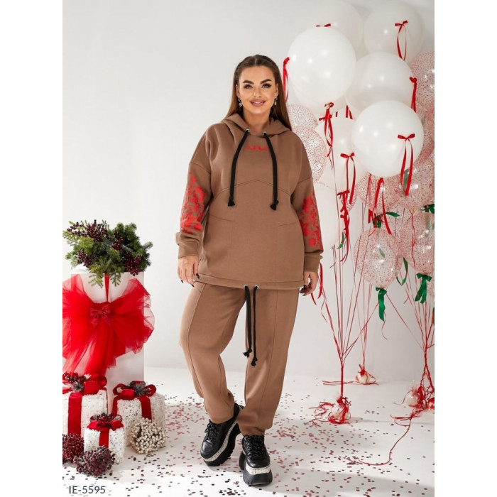 Прогулянковий костюм IE-5595 — жіночий прогулянковий костюм від Odessa Moda