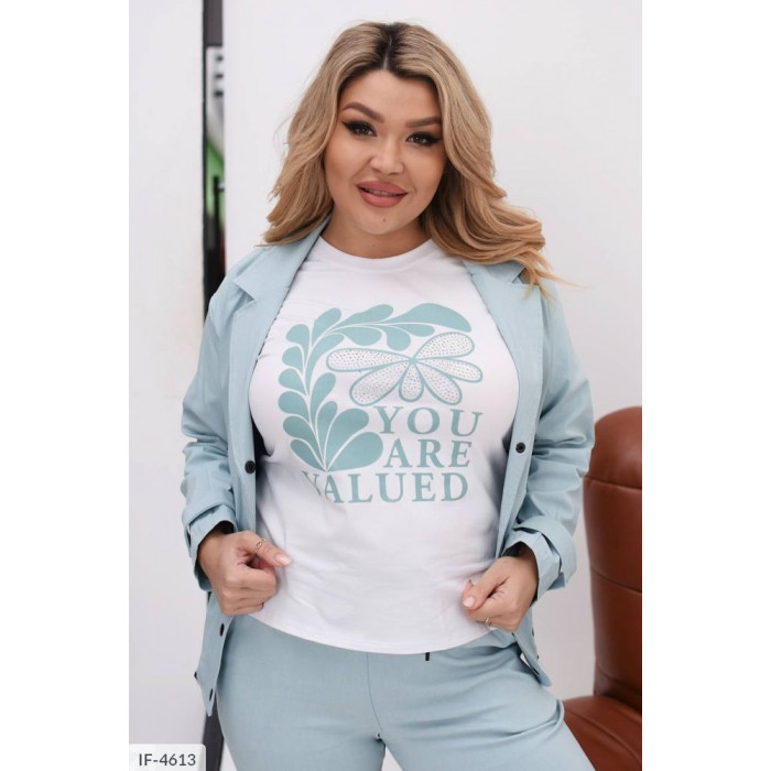 Костюм IF-4613 — жіночий костюм від Odessa Moda