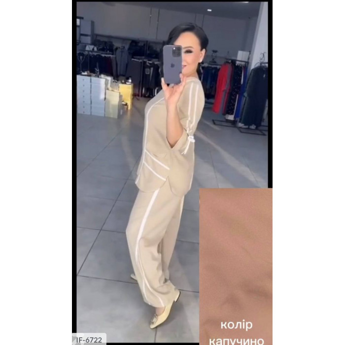 Костюм IF-6722 — жіночий костюм від Odessa Moda