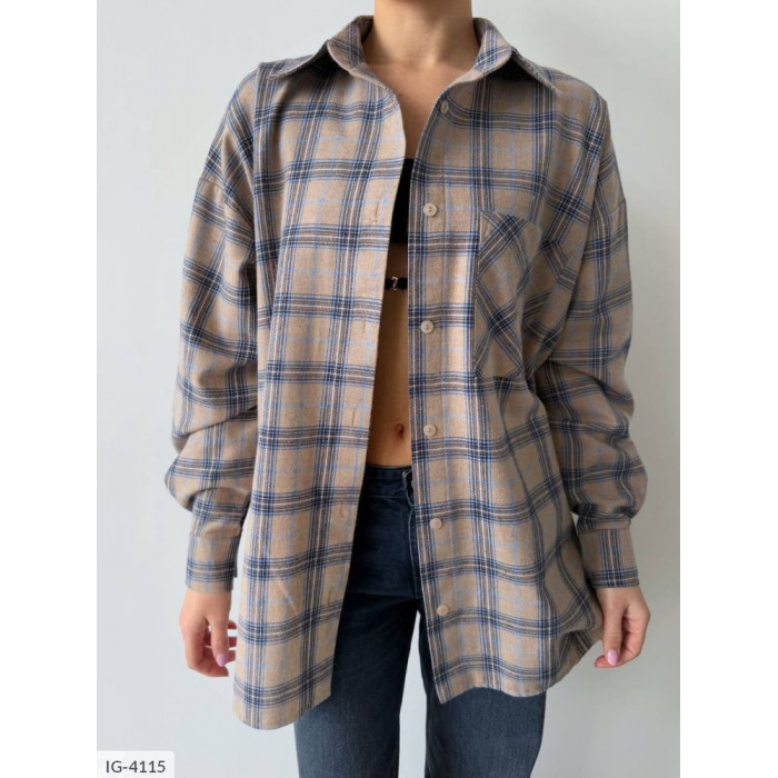 Сорочка IG-4115 — жіноча блузка від Odessa Moda