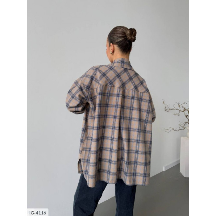 Сорочка IG-4116 — жіноча блузка від Odessa Moda