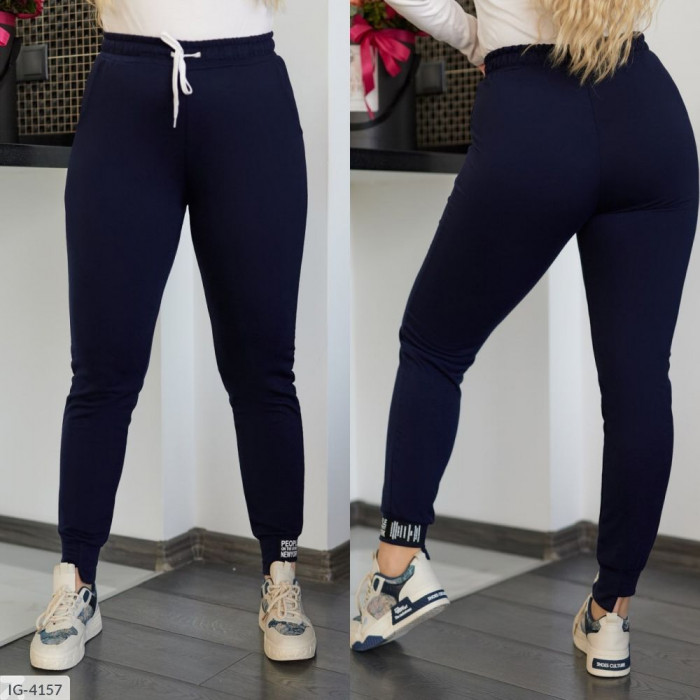 Спортивні штани IG-4157 — жіночий спортивний костюм від Odessa Moda Спортивні штани IG-4157 — жіночий спортивний костюм від Odessa Moda