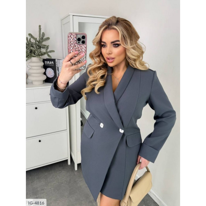 Сукня-піджак IG-4816 — жіноча сукня від Odessa Moda