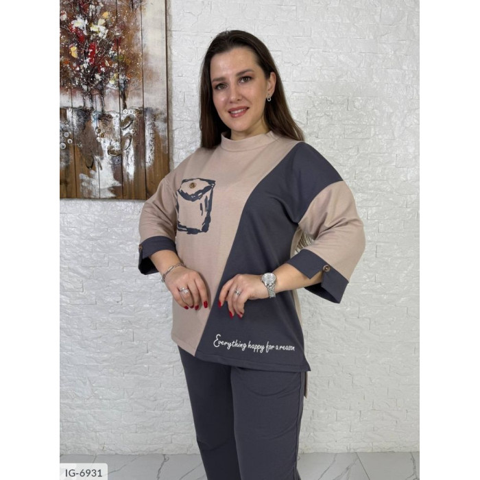 Костюм IG-6931 — жіночий костюм від Odessa Moda