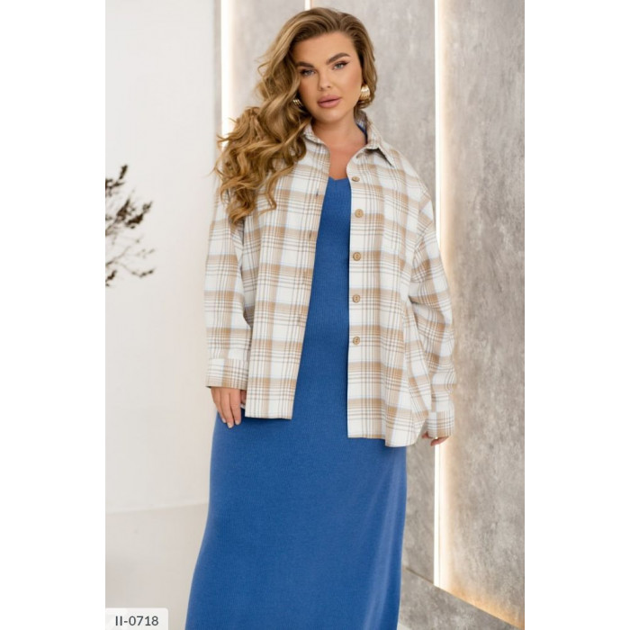 Сорочка II-0718 — жіноча блузка від Odessa Moda