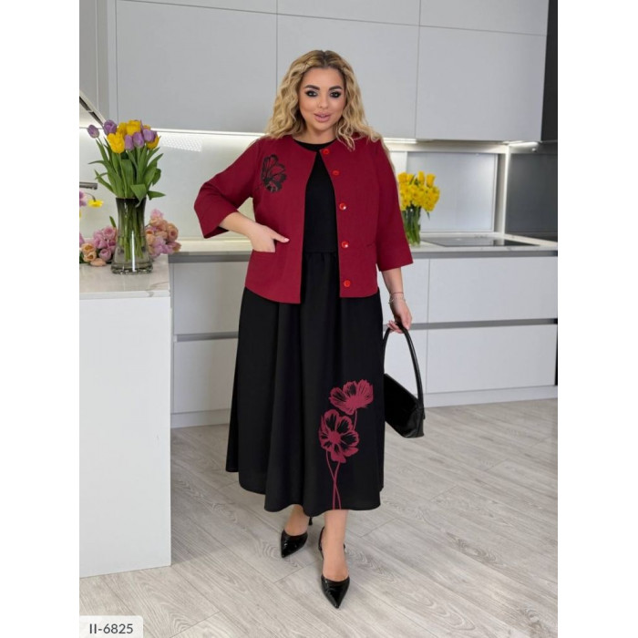 Костюм II-6825 — жіночий костюм від Odessa Moda