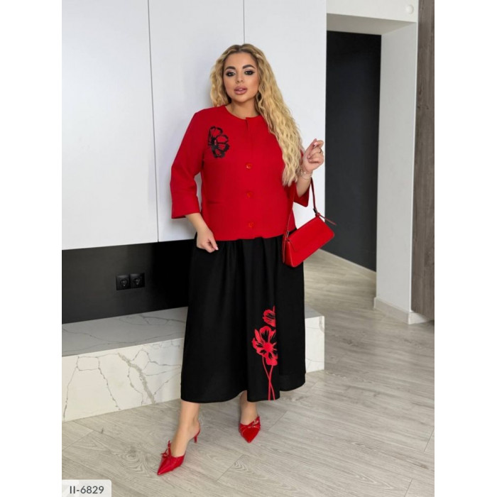 Костюм II-6829 — жіночий костюм від Odessa Moda