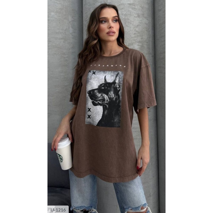 Футболка IJ-1216 — жіноча футболка від Odessa Moda