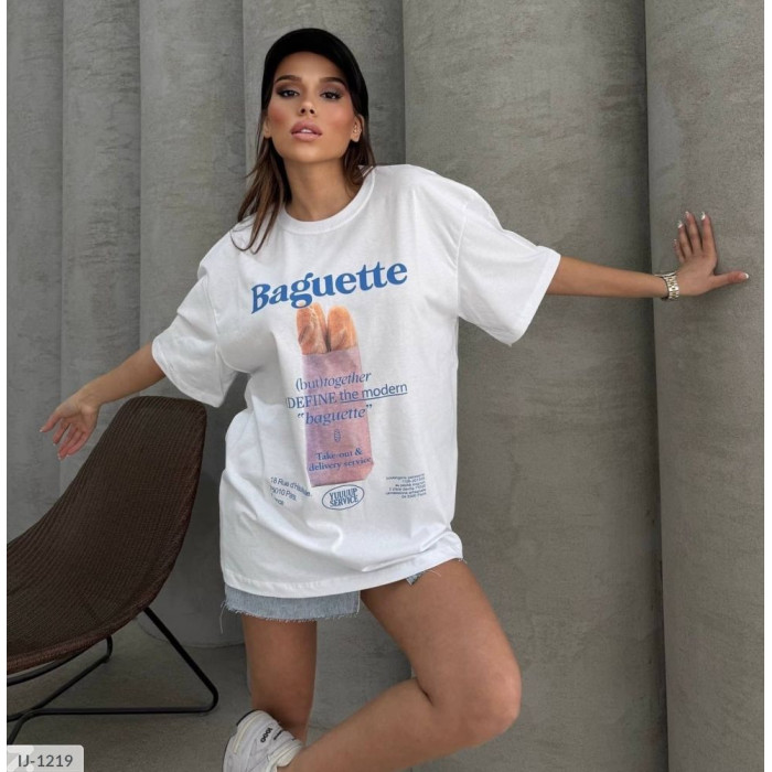 Футболка IJ-1219 — жіноча футболка від Odessa Moda