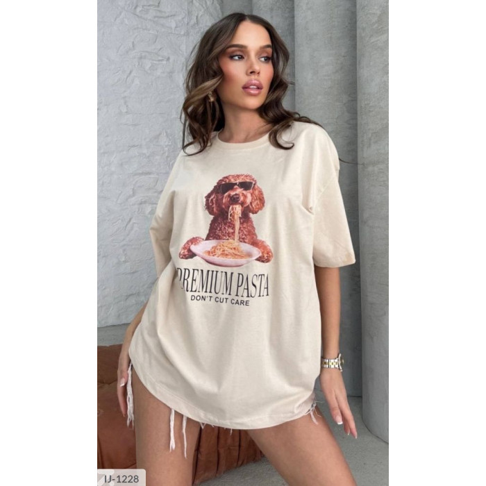 Футболка IJ-1228 — жіноча футболка від Odessa Moda