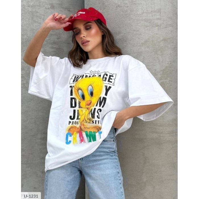 Футболка IJ-1231 — жіноча футболка від Odessa Moda