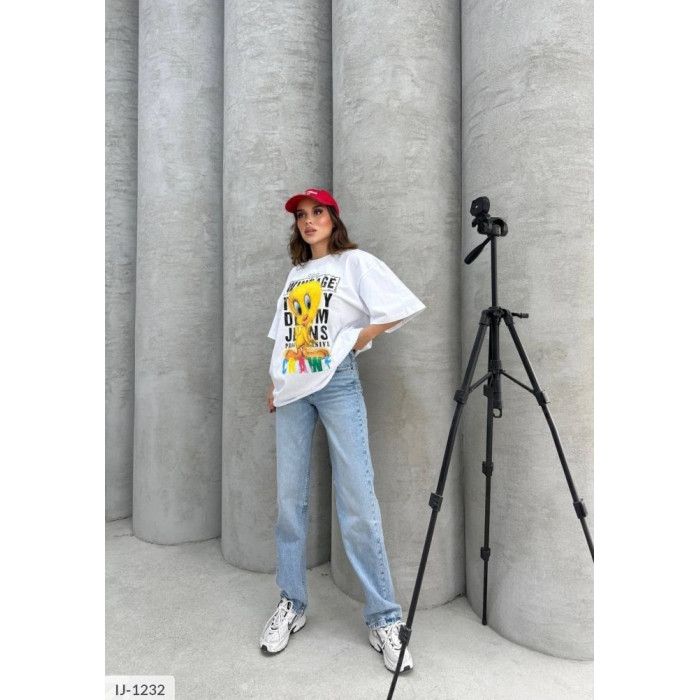 Футболка IJ-1232 — жіноча футболка від Odessa Moda