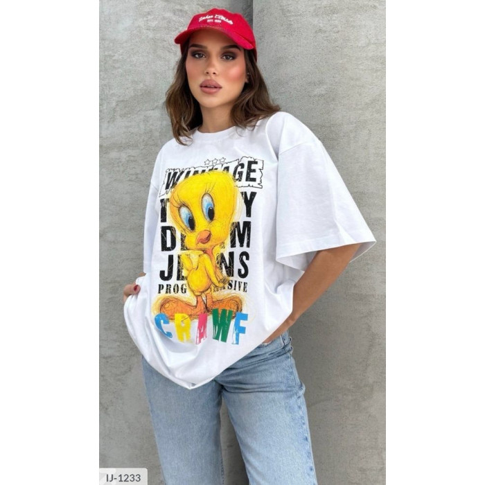 Футболка IJ-1233 — жіноча футболка від Odessa Moda