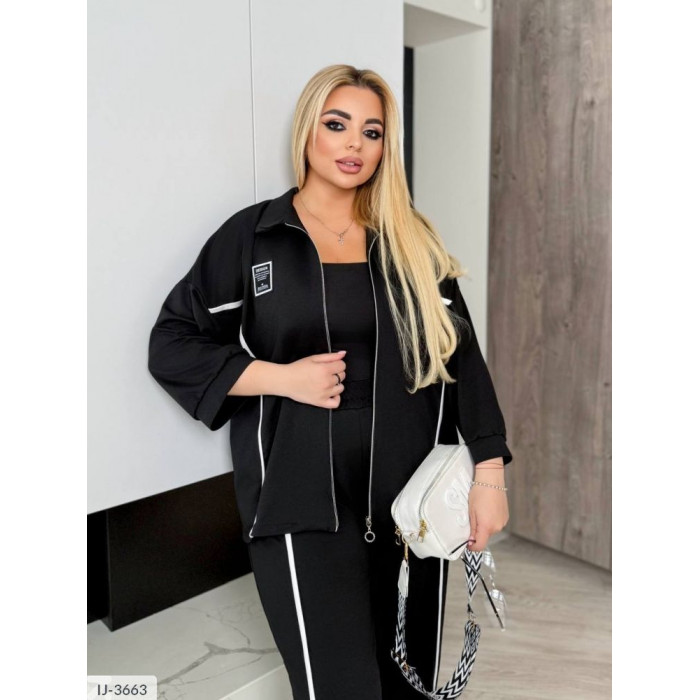Спортивний костюм IJ-3663 — жіночий спортивний костюм від Odessa Moda Спортивний костюм IJ-3663 — жіночий спортивний костюм від Odessa Moda