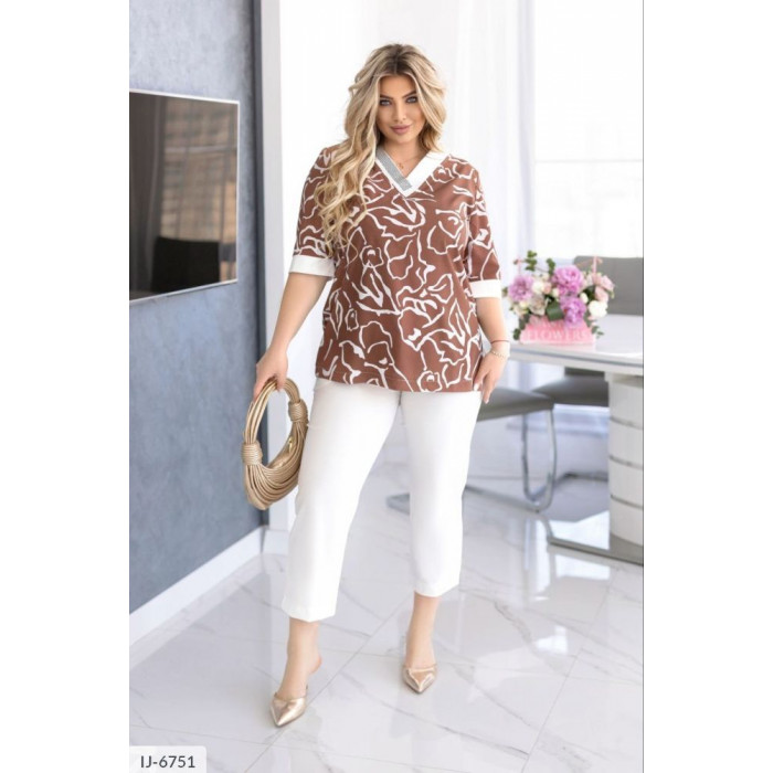 Костюм IJ-6751 — жіночий костюм від Odessa Moda