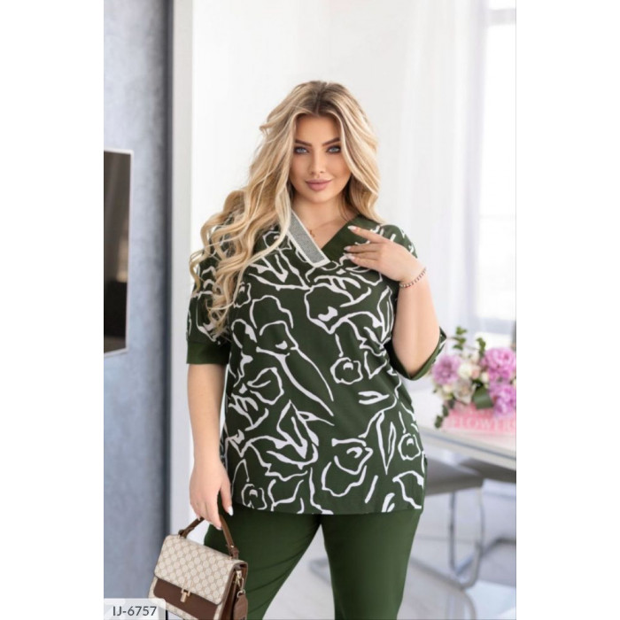 Костюм IJ-6757 — жіночий костюм від Odessa Moda