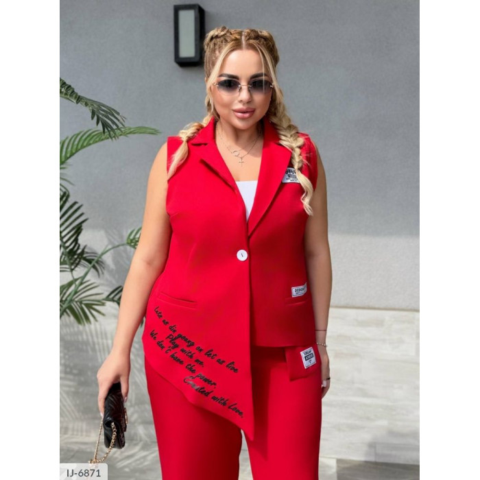Костюм IJ-6871 — жіночий костюм від Odessa Moda