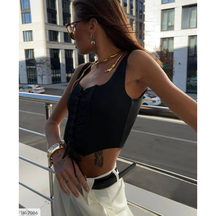 Корсет IK-7086 — жіноча блузка від Odessa Moda