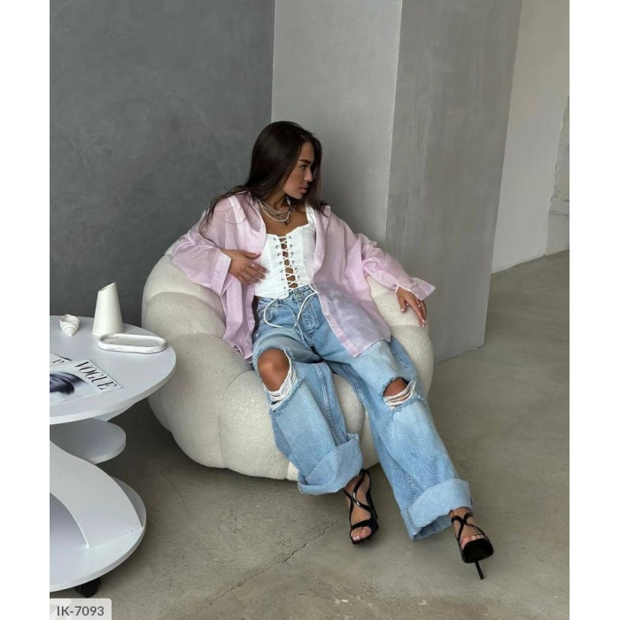 Корсет IK-7093 — жіноча блузка від Odessa Moda