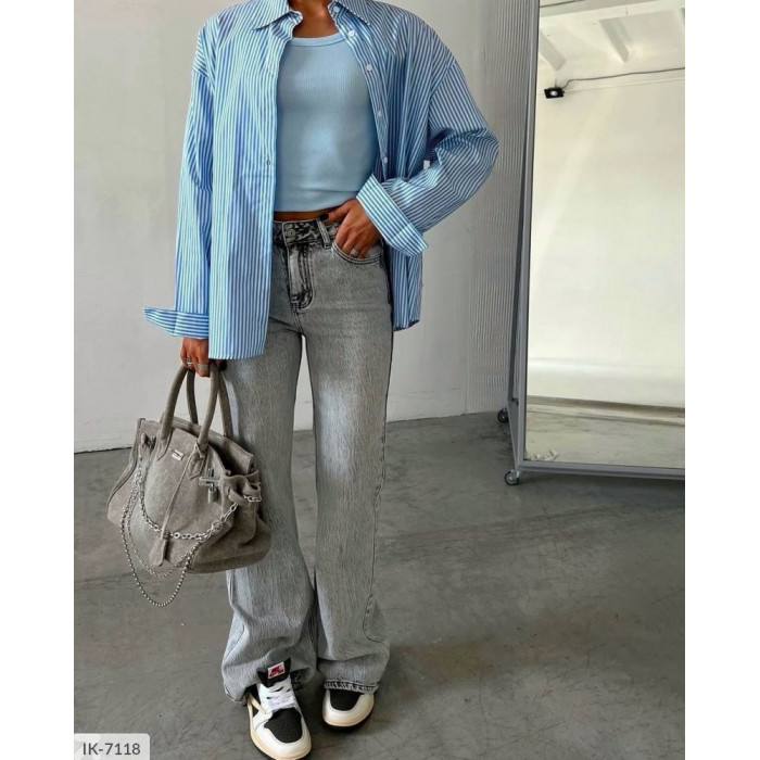 Сорочка IK-7118 — жіноча блузка від Odessa Moda