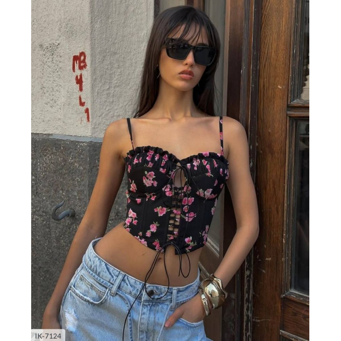 Корсет IK-7124 — жіноча блузка від Odessa Moda