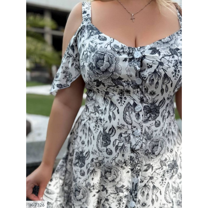 Сарафан IK-7326 — жіноча сукня від Odessa Moda