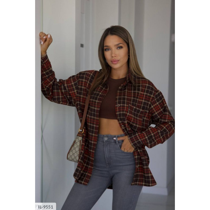 Сорочка IL-9551 — жіноча блузка від Odessa Moda