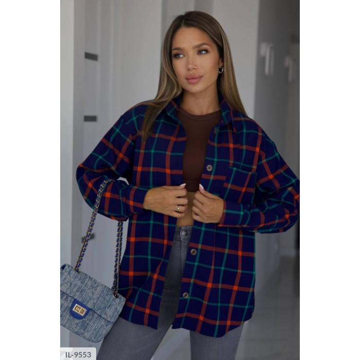 Сорочка IL-9553 — жіноча блузка від Odessa Moda