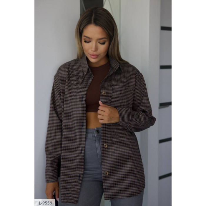 Сорочка IL-9559 — жіноча блузка від Odessa Moda